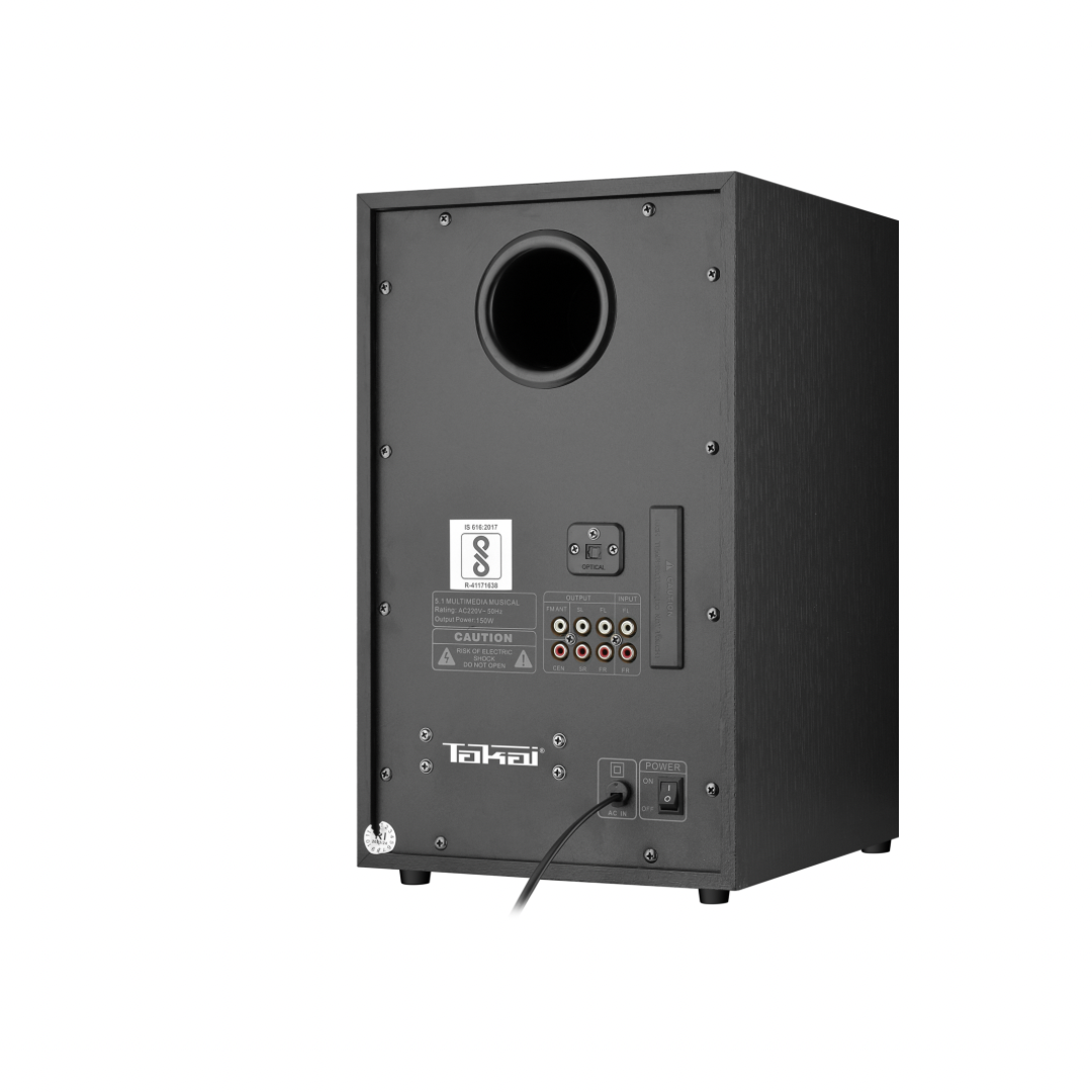 TKI-651 | 5.1 Multimedia Speaker System